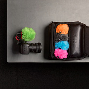 RODE WS9-G зелёная меховая ветрозащита для микрофонов VideoMicro и VideoMic Me